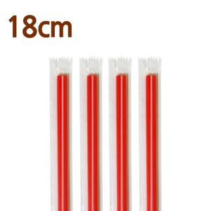 커피스틱18cm(1봉/1000EA)(빨강/개별포장)