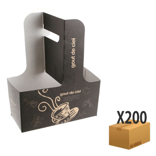 캐리어(커피잔/블랙)BOX/200EA